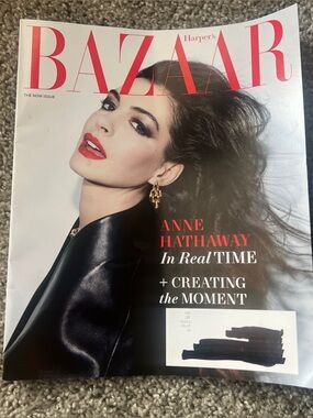 Harper's BAZAAR Magazine Featuring Anne Hathaway - April 2026